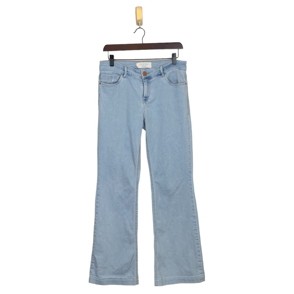 Scalon Flare Leg Jeans Size 40 (Medium)